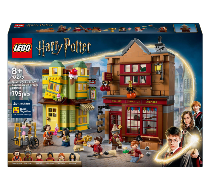 Klocki LEGO® LEGO Harry Potter 76452 Markowy sprzęt do quidditcha™ i lodziarni